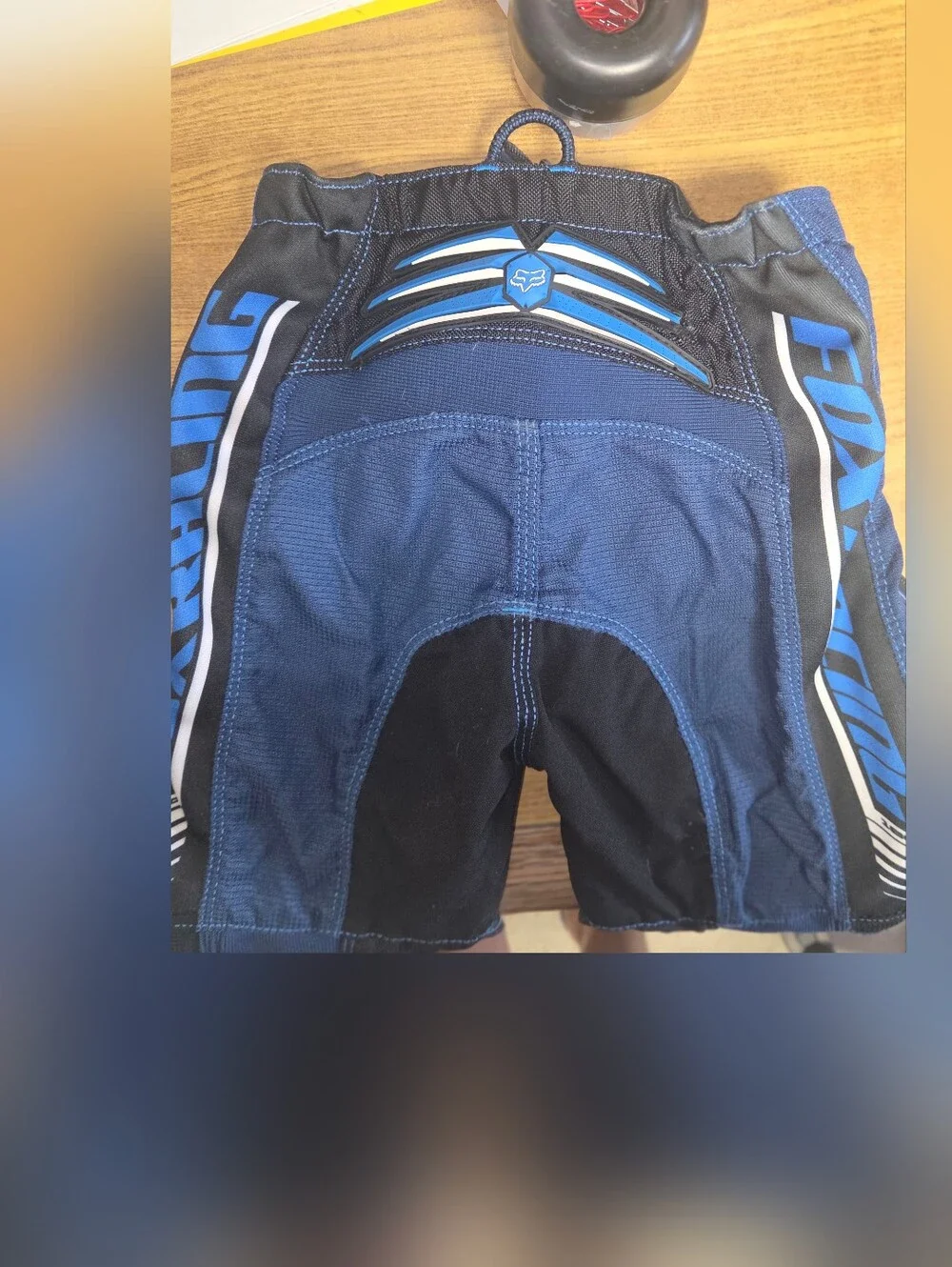 Fox  180 Kids Blue and Black Motocross Pants